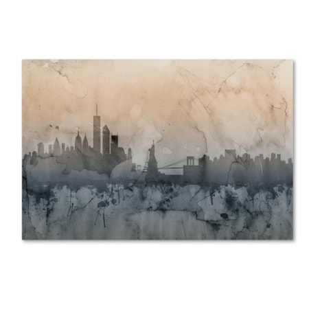 Michael Tompsett 'New York Skyline VI' Canvas Art,16x24